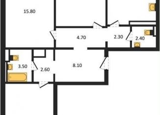 Продам 3-комнатную квартиру, 86.4 м2, Воронеж, улица Загоровского, 5/2