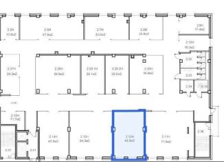 Продам помещение свободного назначения, 43.5 м2, Санкт-Петербург, улица Лагоды, 2, муниципальный округ Пороховые