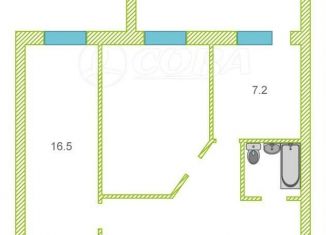 Продаю 2-ком. квартиру, 64 м2, Тюмень, улица Избышева, 6, ЖК Нефтяник
