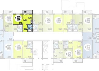 Продам однокомнатную квартиру, 28 м2, Ростов-на-Дону, улица Висаитова, ЖК Суворовский