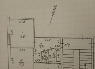 Продается 2-комнатная квартира, 35.2 м2, поселок городского типа Товарково, Центральная улица, 66