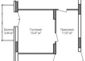 Продается 2-комнатная квартира, 69 м2, Нижний Новгород, метро Горьковская, улица Героя Советского Союза Аристархова