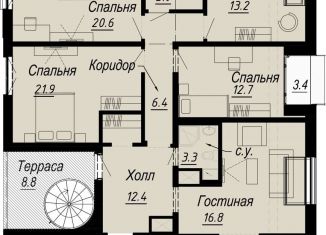 Продается пятикомнатная квартира, 150.3 м2, Санкт-Петербург, муниципальный округ Аптекарский Остров