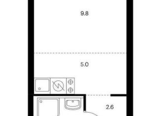 Продам квартиру студию, 19.9 м2, Котельники