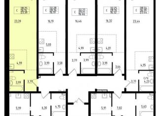 Продам квартиру студию, 38.3 м2, деревня Высоково, жилой комплекс Малая Истра, 22