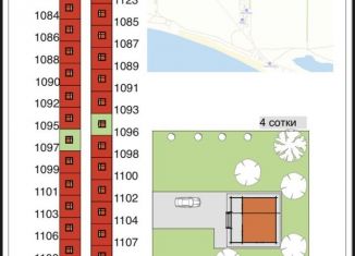 Земельный участок на продажу, 4 сот., село Знаменское, Строительная улица