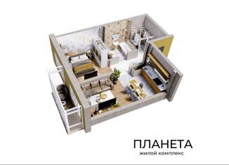 Продаю 2-ком. квартиру, 46.1 м2, Новокузнецк