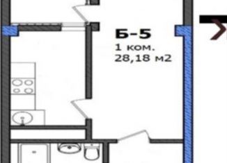 Продажа 1-ком. квартиры, 28.2 м2, Сочи, микрорайон Макаренко