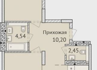 Продам 2-комнатную квартиру, 78.2 м2, Новосибирск, улица Дуси Ковальчук, 248/2, ЖК Заельцовский