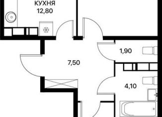 Продажа двухкомнатной квартиры, 65.2 м2, Ростовская область