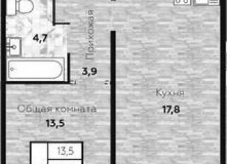Продажа 1-ком. квартиры, 39.9 м2, Новосибирск, метро Маршала Покрышкина