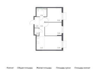 Продаю двухкомнатную квартиру, 52 м2, Московская область, жилой комплекс Мытищи Парк, к5