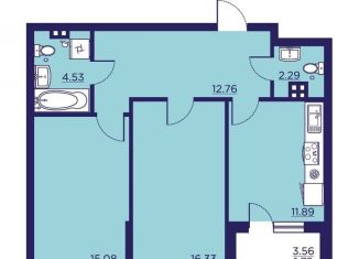 2-ком. квартира на продажу, 64.7 м2, Воронеж, Ленинский район, площадь Ленина