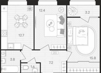 Продажа 2-ком. квартиры, 56.7 м2, Пенза, площадь Ленина, Ленинский район