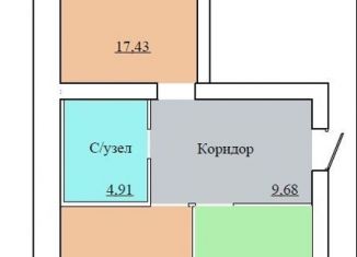 Продам 2-комнатную квартиру, 66.8 м2, Ярославль