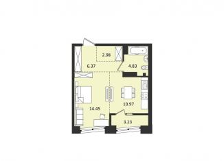 Продажа 1-комнатной квартиры, 42.8 м2, Хабаровск, Албанский переулок