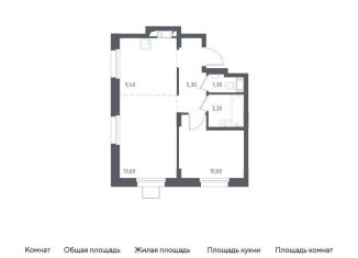 1-комнатная квартира на продажу, 42.9 м2, Люберцы, жилой комплекс Люберцы 2020, к70