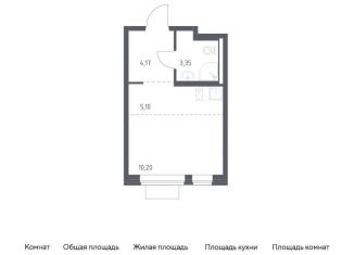 Продаю квартиру студию, 22.8 м2, Московская область, жилой комплекс Новое Видное, 18.1