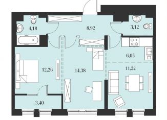 Продажа 3-комнатной квартиры, 63.5 м2, Хабаровский край