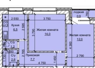 Продается двухкомнатная квартира, 44.9 м2, Алтайский край