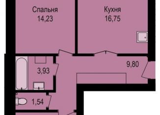 Продам 2-комнатную квартиру, 65.5 м2, Саранск, Большевистская улица, 119