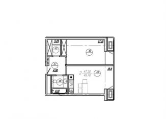 Продажа 1-ком. квартиры, 48.5 м2, Краснодар, Северная улица, 269/3, микрорайон Центральный