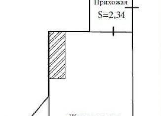 Продажа квартиры студии, 24 м2, Кудрово, Английская улица, 2