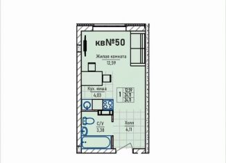 Продается квартира студия, 24.1 м2, сельский посёлок Новинки, Инженерный проезд, 7к2, ЖК Стрижи