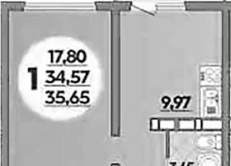 Продаю 1-комнатную квартиру, 35.7 м2, Ростов-на-Дону, ЖК Платовский, улица Тимофеева, 20
