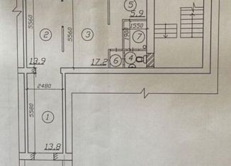 Сдам в аренду офис, 61 м2, Смоленск, улица Нахимова