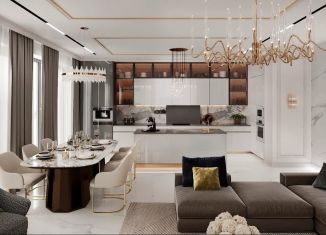 Продажа 2-комнатной квартиры, 53.4 м2, Тюмень, улица Николая Машарова, 2, ЖК Машаров