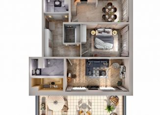 Продаю 2-комнатную квартиру, 99.4 м2, Санкт-Петербург, шоссе Революции, 3к2, шоссе Революции