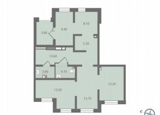 Продаю помещение свободного назначения, 90.2 м2, Санкт-Петербург, Пахомовская улица, 25, муниципальный округ Полюстрово