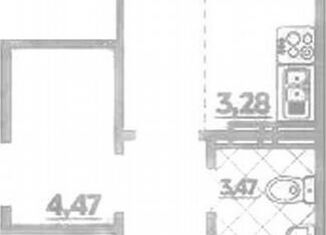 Продаю 2-ком. квартиру, 41.8 м2, Ростов-на-Дону, улица Дмитрия Петрова, 6, ЖК Суворовский