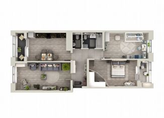 Продаю трехкомнатную квартиру, 84.7 м2, Краснодар, Колхозная улица, 5/2к1, микрорайон Табачная Фабрика