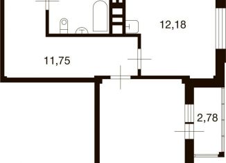 Продажа 1-ком. квартиры, 44.9 м2, деревня Ивановское, улица Николинские Ключи, 49к1