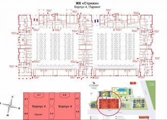 Продается машиноместо, Санкт-Петербург, метро Ломоносовская, Фарфоровская улица, 7к1