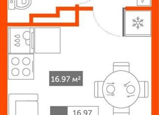 Продается квартира студия, 25.8 м2, Пушкин