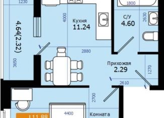 1-ком. квартира на продажу, 32.3 м2, Батайск