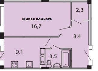 Продается 1-ком. квартира, 48 м2, Лыткарино, Колхозная улица, 6к2