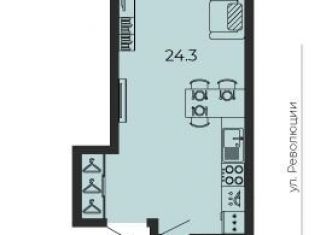 Продаю 1-комнатную квартиру, 31.5 м2, Пермь, улица Революции, 2А, Свердловский район