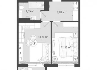 Продается 2-комнатная квартира, 39.3 м2, Томск, Ленинский район, улица Войкова, 51с5