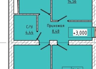 Продаю 3-ком. квартиру, 84 м2, село Кенже, Каменская улица, 5