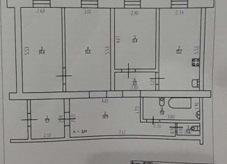 Продам 3-ком. квартиру, 88 м2, Камень-на-Оби, улица Карла Маркса, 116