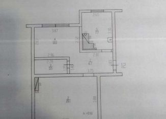 2-ком. квартира на продажу, 48 м2, Алейск, Железнодорожная улица, 25