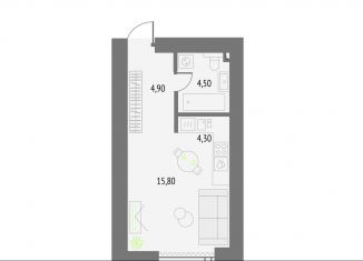 Продам квартиру студию, 29.5 м2, Москва, Огородный проезд, 4с1, метро Бутырская