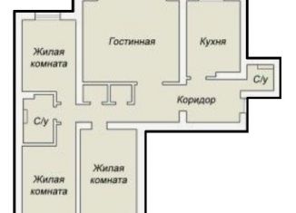 Продаю четырехкомнатную квартиру, 115 м2, Москва, улица Зорге, 9к1, станция Хорошёво