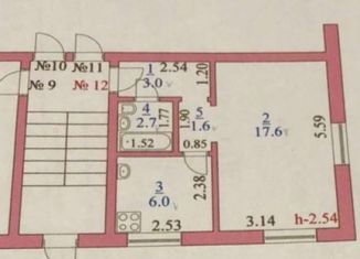 1-ком. квартира на продажу, 30.6 м2, посёлок городского типа Безенчук, улица Кирова