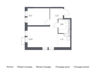 Продаю 1-комнатную квартиру, 40.1 м2, Московская область