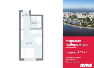 Продажа квартиры студии, 19.7 м2, Санкт-Петербург, метро Приморская
